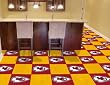 Kansas City Chiefs Rubber Backed Carpet Tiles Modular Flooring