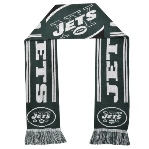 Forever Collectibles NFL New York Jets 2011 Team Stripe Scarf