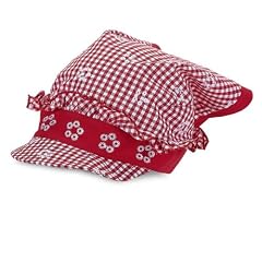 Sterntaler Baby/M�dchen Kopftuch Rot Karriert mit Blumen - erh�ltlich in verschiedenen Gr��en