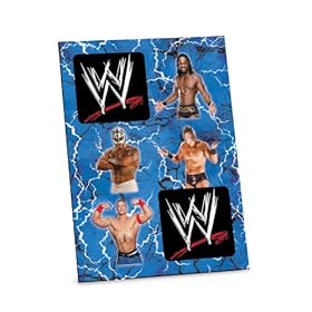  WWE Sticker Sheets (4) Party Supplies