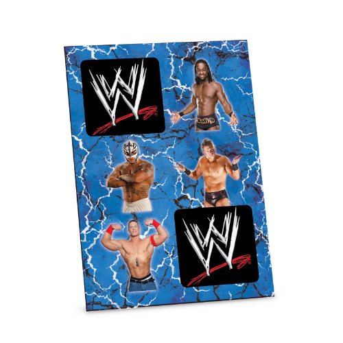 WWE Sticker Sheets (4) Party Supplies