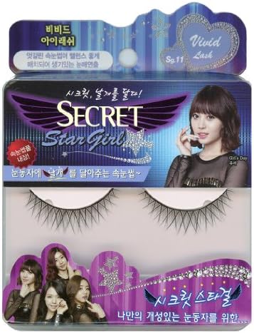 Secret Star Girl False Eyelashes Sg.11 Vivid Lash