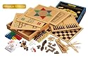 Philos 3101 - Holz-Spielesammlung 100, Premium Edition