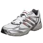 adidas Men's Uraha Running Shoe,White/Silver/Red,10.5 M