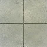 Arizona Tile Tumbled Limestone Tile, 6-by-6-Inch, Seagrass  -  Includes 6-Square Feet