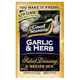Good Seasons Salad Dressing & Recipe Mix, Garlic & Herb, 0.75-Ounce Packets (Pack of 24) by Good Seasons On Sale