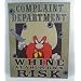 Yosemite Sam - Complaint Department, Whine at Your Own Risk - Vintage Funny Tin Metal Sign