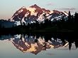 Picture Lake and Mount Shuksan -- Dazzling 16x20 Photographic Print by Brendan Reals