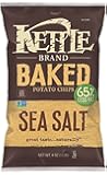 Kettle Real Sliced Potatoes, Sea Salt, 4-Ounce Bags (Pack of 15)