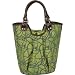 KOKO Bridget Lunch Bag - Green Splatter