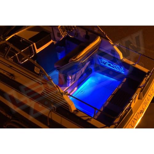 6pc Blue LED Boat Deck & Cabin Lighting Kit rociocarlo005