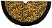 48" Tiger Animal Print with Black Trim Christmas Tree Skirt