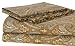 Tuscan Paisley Collection 300-Thread-Count Cotton Queen Sheet Set, Mocha