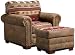 American Furniture Classics Sierra Lodge Ottoman