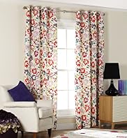 Bella Flower Eyelet Curtains
