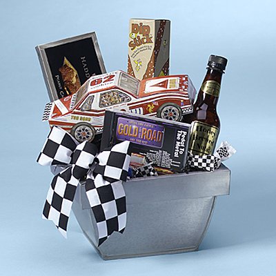 Victory Lap Themed Gourmet Gift Box by Top-Shelf Sweets n Gifts