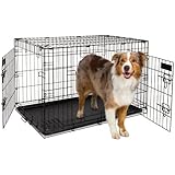 Petmate 34-Inch 2-Door Training Retreats Wire Kennel for Dogs, 50 to 70-Pound