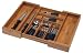 Kesper 17085 Variabler Besteckkasten Bambus ausziehbar von 35 - 58 cm