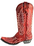 Old Gringo New Nevada Red Womens Boots - L175-262 - 6.5 - M