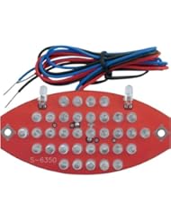 Automotive Parts and Accessories: Drag Specialties Cat Eye LED Board for Side Mount LED Taillight/License Plate Mounts 28-6043LED-A - Drag Specialties