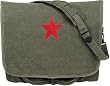 Olive Drab Classic Paratrooper Shoulder Bag w/Red China Star