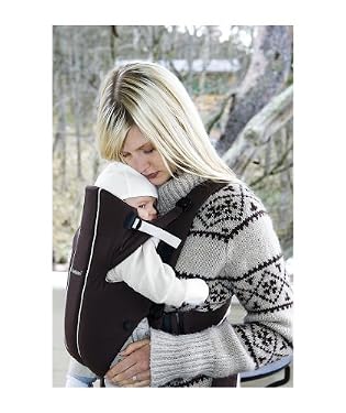 BabyBj?Baby Carrier Active - Brown/Beige