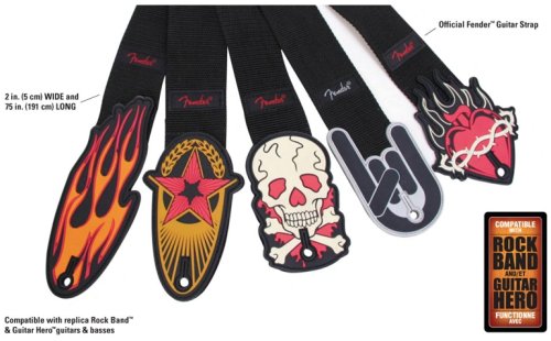 Childrens Toyshop  Video Games : Fender Branded Guitar Strap (Xbox 360)