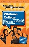 Whitman College 2007 (College Prowler)
