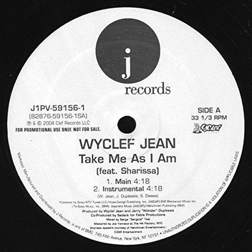 Wyclef Jean - Take Me As I Am(VLS) - Zortam Music