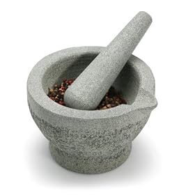 Zen Cuizine 6393608CG Granite Mortar and Pestal