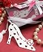 Stylish Shoe-Bookmark Wedding Favors