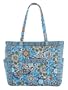 Vera Bradley Get Carried Away Tote in Bali Blue