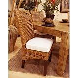 Hospitality Rattan 610-3170-NAT-S Pegasus Indoor Rattan Side Chair