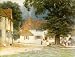 Sheet of 21 6.3cm x 3.8cm Stickers Art allingham helen white horse inn 1878 watercolor