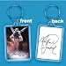 See larger Michael Jackson Keychain 2X1" Collectible # 006 - King Of Pop Tribute