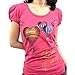 40%オフセール!! ラブモスキーノ LOVE MOSCHINO 半そでTシャツ パフスリーブ バルーン/気球 ピンク40/7~9号