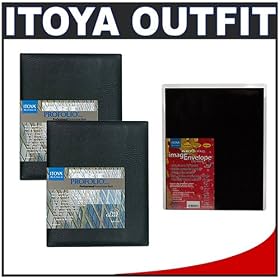 (2) ITOYA ART Portfolio Professional 13 x 19 Storage Display Books + ITOYA ART Portfolio... by Itoya