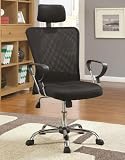 Air Mesh Executive Office Chair in Black Finish