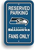 NFL Seattle Seahawks Plastic Parking Sign
