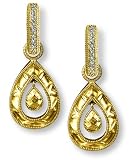 Jewelry : Double Quilted Teardrop Charms