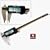 Stainless Steel 8" Large Display Digital Caliper - Instant SAE/Metric Conversion