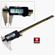 STAINLESS STEEL 8" LARGE Display Digital Caliper - Instant SAE/Metric Conversion