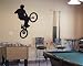BMX BICYCLE FREESTILE Wall MURAL Vinyl Decal Sticker 01 BMX BICYCLE FREESTILE Wall MURAL Vinyl Decal Sticker 01