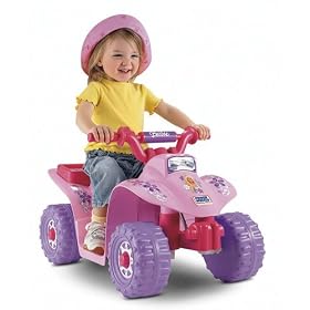 Click here to buy Fisher-Price Power Wheels Toddler Series Girl's Lil Quad by Fisher-Price.
