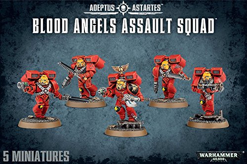 Warhammer 40k Blood Angels Assault Squad