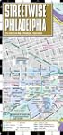 Streetwise Philadelphia Map - Laminat...