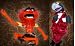 The Muppets Animal And Gonzo Photo Puppet Set Of 2