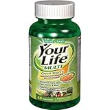 Nature's Bounty Green Source Multi Vitamins and Minerals with Whole Food Concentrates, 60 Tablets (Pack of 2)