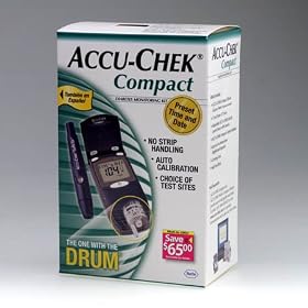 Roche Accu-chek Compact Meter Drums