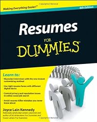 Resumes For Dummies (For Dummies (Lifestyles Paperback))